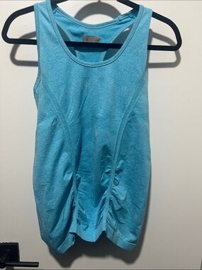 Athleta Aqua Ruched Racerback Tank
